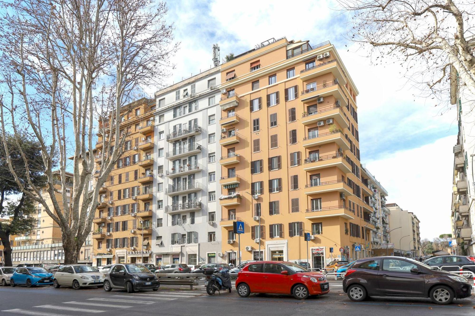 Piramide Deluxe Apartment Róma Kültér fotó